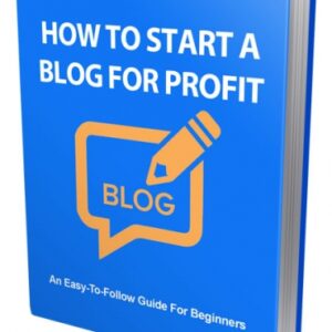 Start a blog for profit